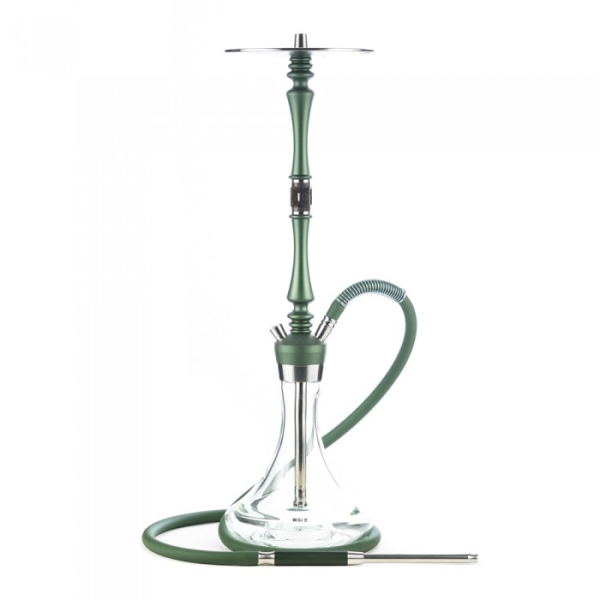 Кальян Hoob Mars Pro British Racing Green X Stainless Steel Prima Pro Дымчатый X Gold в Казани