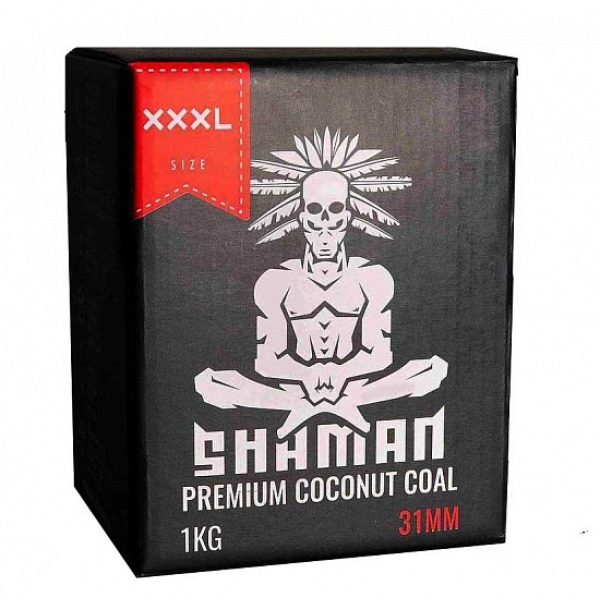Кокосовый уголь Shaman 31мм в Казани
