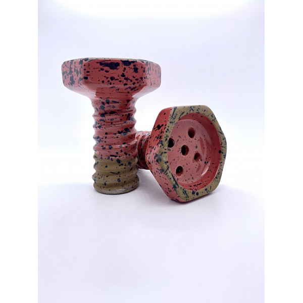Чаша Thor Evil Screw Bowl Clay Красно Розовый в Казани