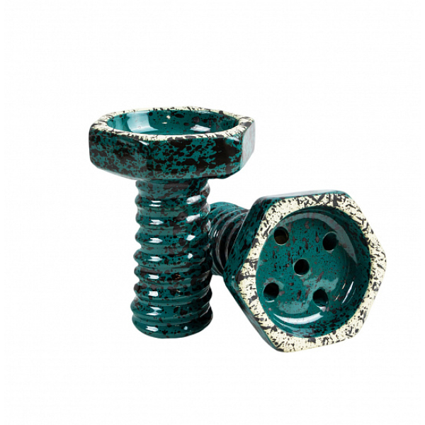 Чаша Thor Evil Screw Bowl Glaze Бирюза Сплошной в Казани
