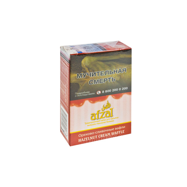 Табак AFZAL HAZELNUT CREAM WAFFLE 40 гр в Казани