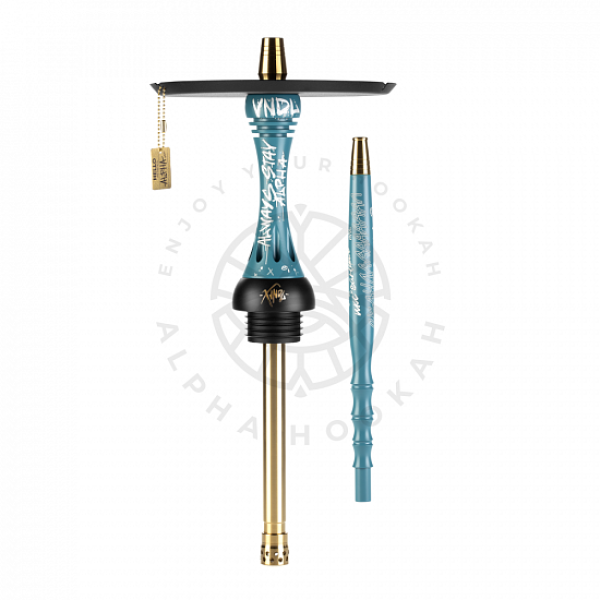 Кальян Alpha Hookah X VNDL Azure Синий (42 см) в Казани