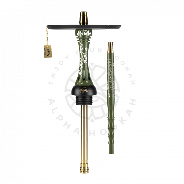 Кальян Alpha Hookah X VNDL Olive Зелёный (42 см) в Казани