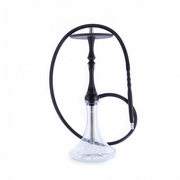 Кальян Alpha Hookah Kappa Black Matte (Черный, 56 см) в Казани
