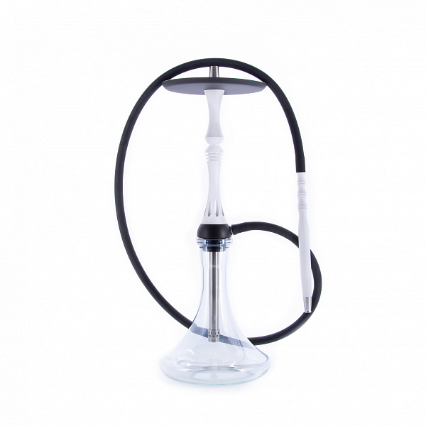 Кальян Alpha Hookah Kappa Snow White (Белый, 56 см) в Казани