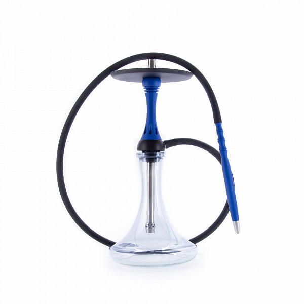 Кальян Alpha Hookah X Blue Matte (Синий, 42 см) в Казани