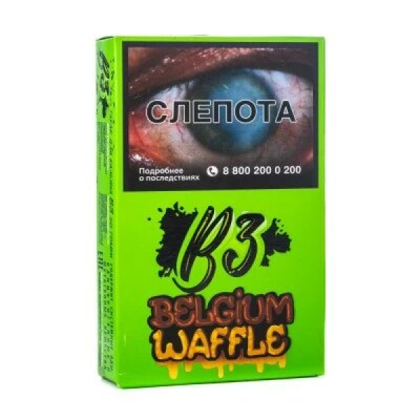 Табак B3 Belguim waffle (Бельгийские вафли) 50 гр в Казани