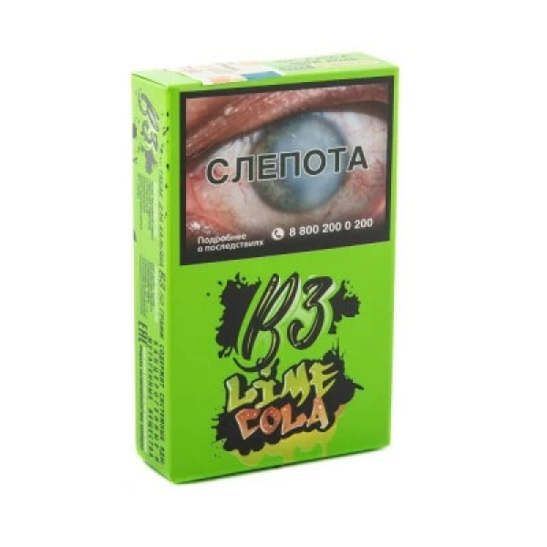 Табак B3 Lime Cola (Лайм Кола) 50 гр в Казани