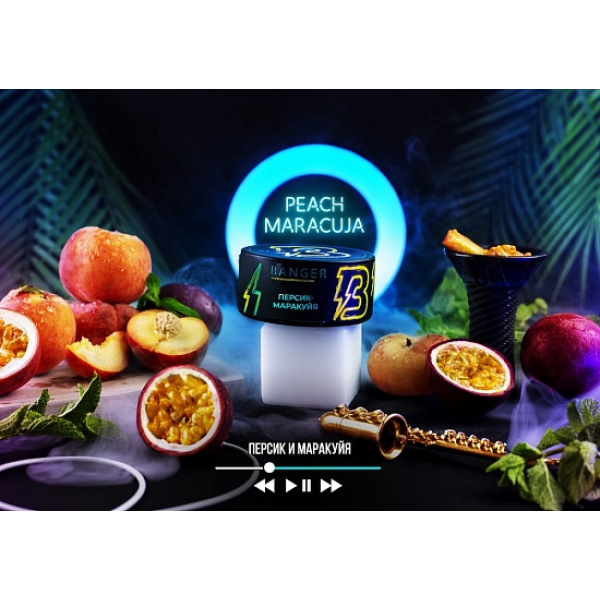 Табак Banger Peach Maracuja 100 грамм в Казани