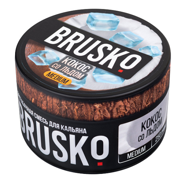 Смесь BRUSKO КОКОС СО ЛЬДОМ (MEDIUM) 250 гр в Казани
