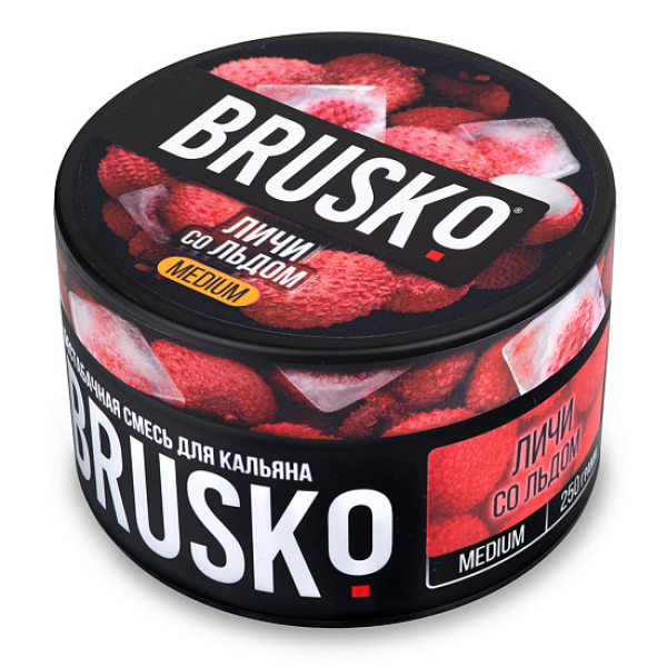 Смесь BRUSKO ЛИЧИ СО ЛЬДОМ (MEDIUM) 250 гр в Казани