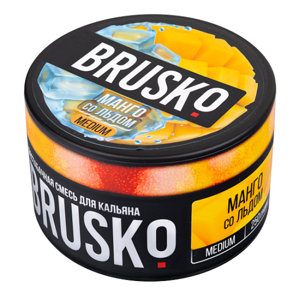 Смесь BRUSKO МАНГО СО ЛЬДОМ (MEDIUM) 250 гр в Казани