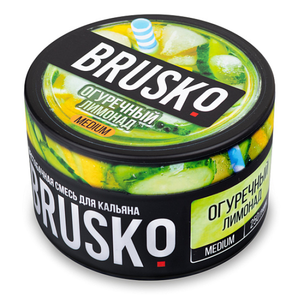 Смесь BRUSKO ОГУРЕЧНЫЙ ЛИМОНАД (MEDIUM) 250 гр в Казани