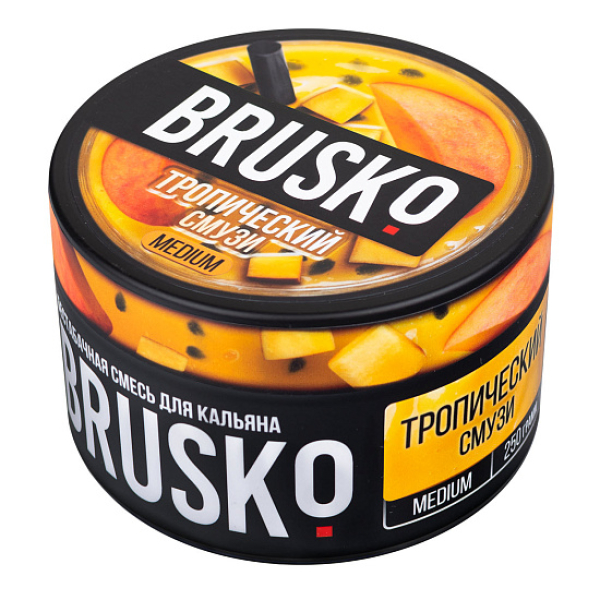 Смесь BRUSKO ТРОПЧЕСКИЙ СМУЗИ (MEDIUM) 250 гр в Казани