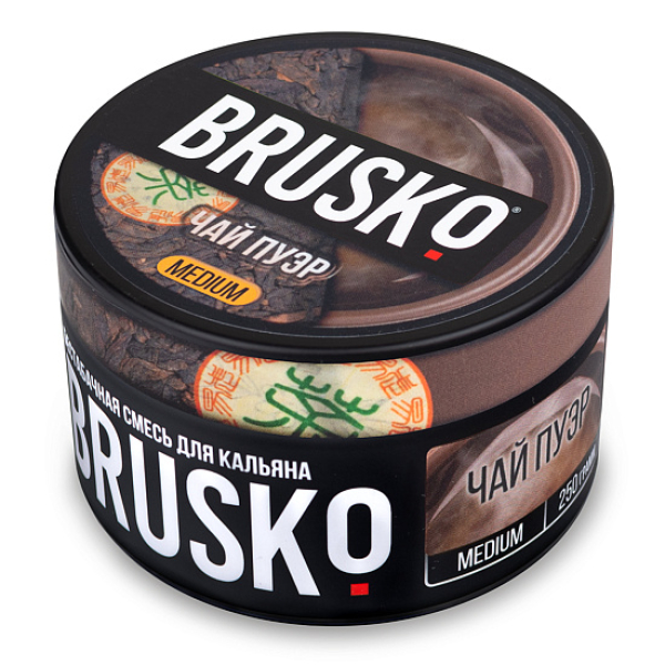 Смесь BRUSKO ЧАЙ ПУЭР (MEDIUM) 250 гр в Казани