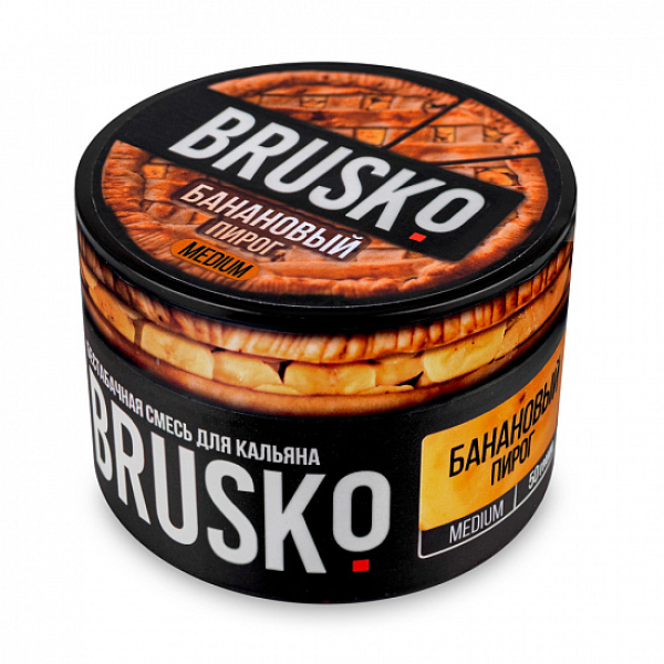 Смесь Brusko Medium Банановый пирог 50 грамм в Казани