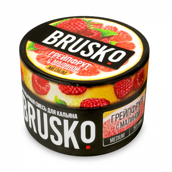 Смесь Brusko Medium Грейпфрут с малиной 50 грамм в Казани