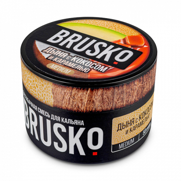 Смесь Brusko Medium Дыня кокос карамель 50 грамм в Казани