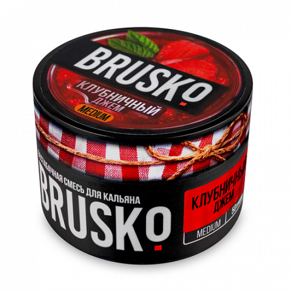 Смесь Brusko Medium Клубничный джем 50 грамм в Казани