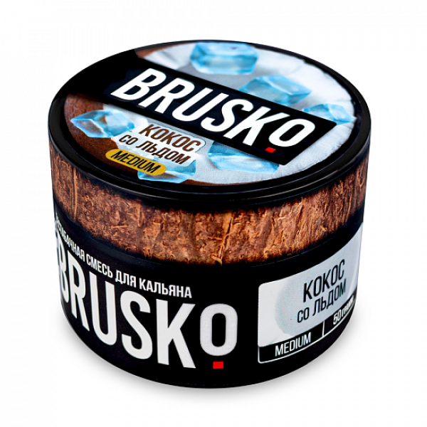 Смесь Brusko Medium Кокос лед 50 грамм в Казани
