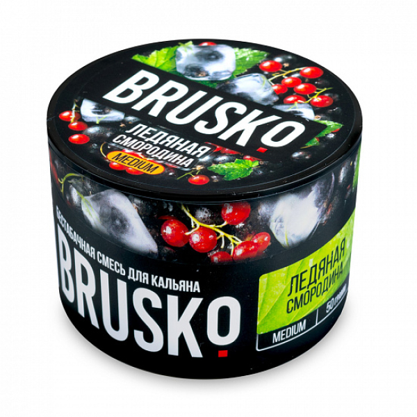 Смесь Brusko Medium Ледяная смородина 50 грамм в Казани
