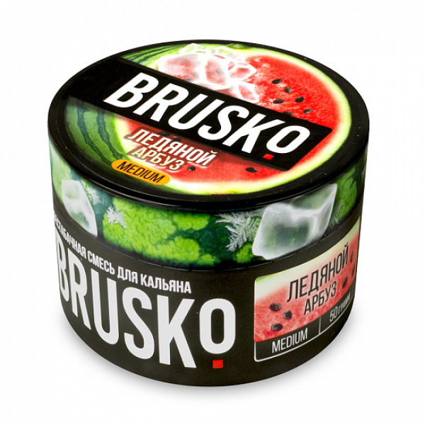 Смесь Brusko Medium Ледяной арбуз 50 грамм в Казани