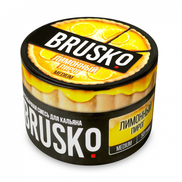 Смесь Brusko Medium Лимонный пирог 50 грамм в Казани