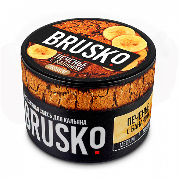 Смесь Brusko Medium Печенье с бананом 50 грамм в Казани