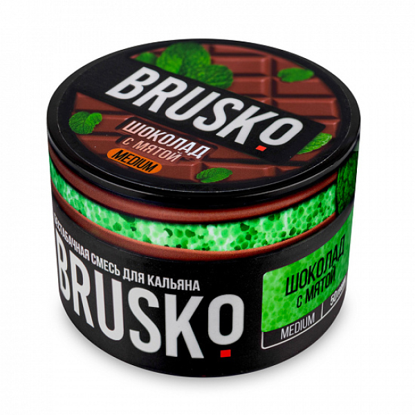 Смесь Brusko Medium Шоколад с мятой 50 грамм в Казани