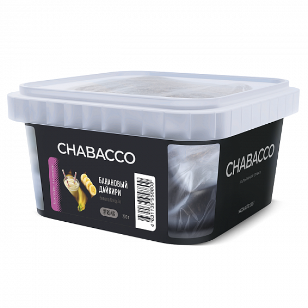 Смесь Chabacco Strong Banana Daiquiri (Банановый Дайкири) 200 гр в Казани