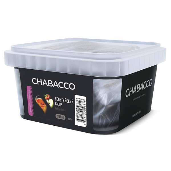 Смесь Chabacco Strong Belgian Cider (Бельгийский Сидр) 200 гр в Казани