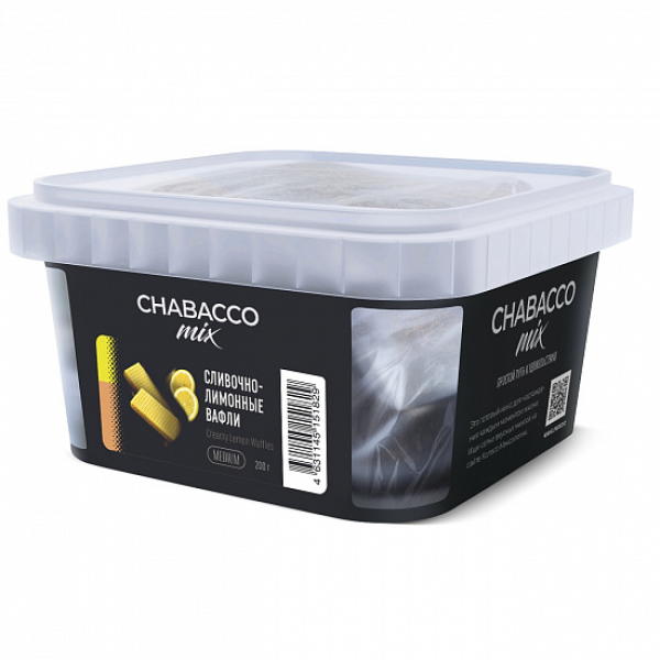 Смесь Chabacco mix Creamy Lemon Waffles (Сливочно-лимонные вафли) 200 гр в Казани