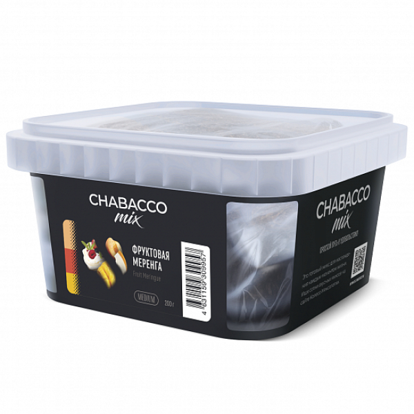 Смесь Chabacco mix Fruit Meringue (Фруктовая Меренга) 200 гр в Казани