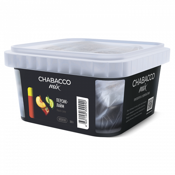 Смесь Chabacco mix Peach Lime (Персик Лайм) 200 гр в Казани