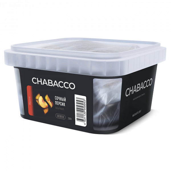 Смесь Chabacco Medium Juicy Peach (Сочный Персик) 200 гр в Казани