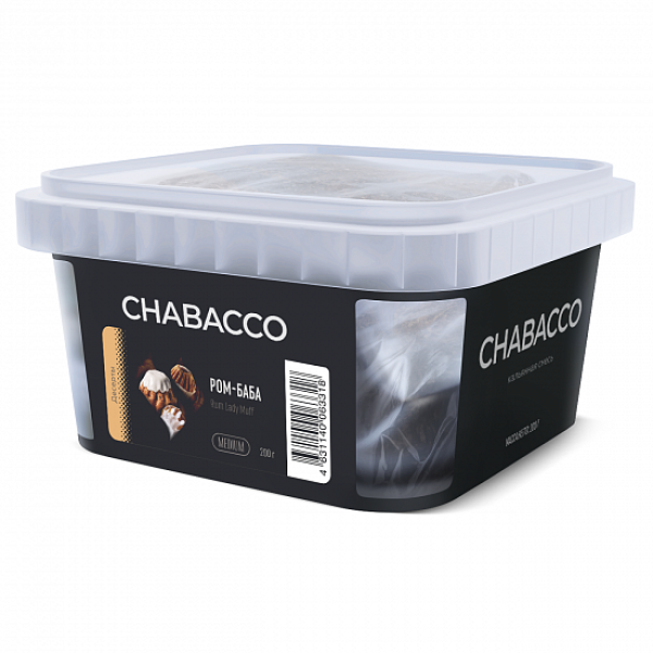 Смесь Chabacco Medium Rum Lady Muff (Ром Баба) 200 гр в Казани