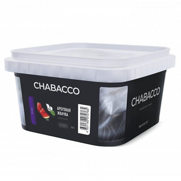 Смесь Chabacco Medium Watermelon Gum (Арбузная Жвачка) 200 гр в Казани