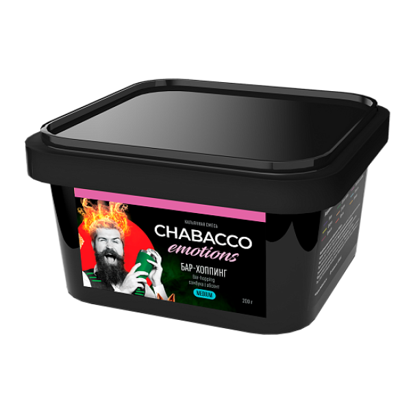 Смесь Chabacco Medium Emotions Bar hopping (Бар хоппинг) 200 гр в Казани