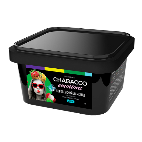 Смесь Chabacco Medium Emotions Royal lemonade (Королевский лимонад) 200 гр в Казани
