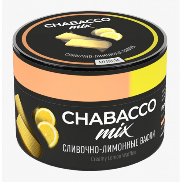 Смесь Chabacco Mix Creamy Lemon Waffles 50 грамм в Казани