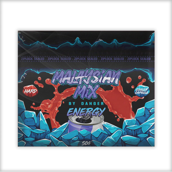 Смесь Malaysian Mix Hard Energy (Энергетик) 50 грамм в Казани