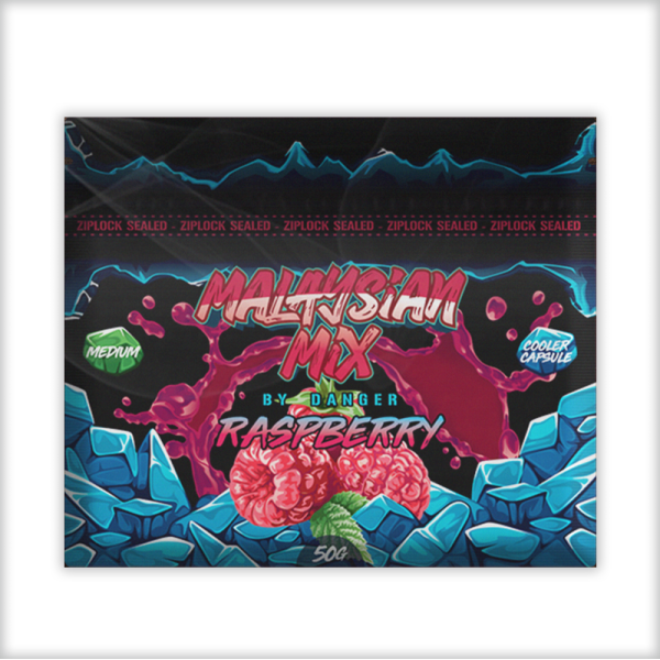 Смесь Malaysian Mix Medium Raspberry (Малина) 50 грамм в Казани