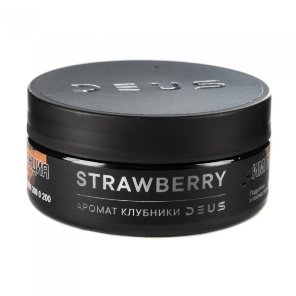 Табак Deus Strawberry (Клубника) 100 гр в Казани