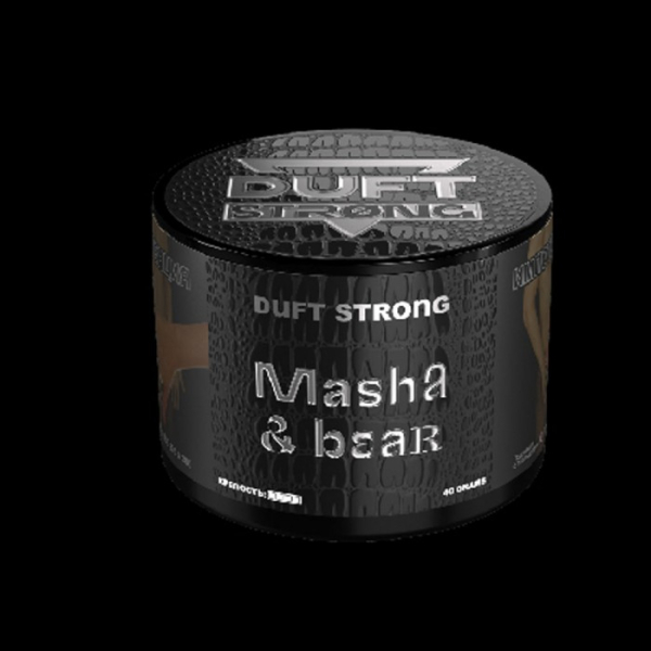 Табак Duft Strong Masha&Bear (Земляника) 40 гр в Казани