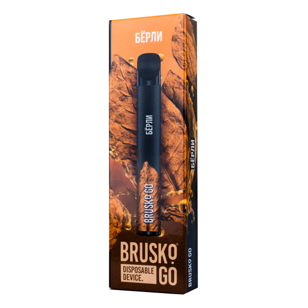 Одноразовая электронная сигарета Brusko Go Бёрли 800 затяжек в Казани