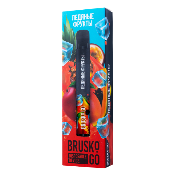 Одноразовая электронная сигарета Brusko Go Ледяные Фрукты 800 затяжек в Казани