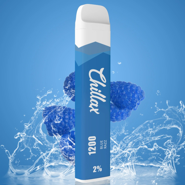 Chillax Blue Razz (Синяя малина), 1200 тяг в Казани