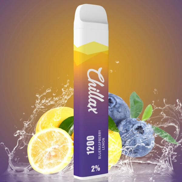 Chillax Blueraspberry Melon (Голубая малина Лимон), 1200 тяг в Казани
