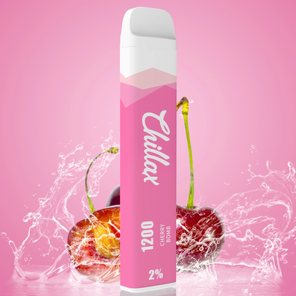 Chillax Cherry Bomb (Вишнёвая бомба), 1200 тяг в Казани