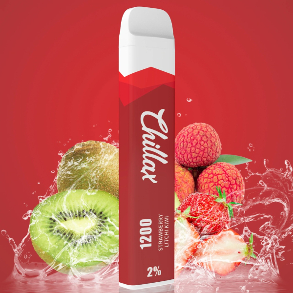 Chillax Strawberry Lychee Kiwi, 1200 тяг в Казани